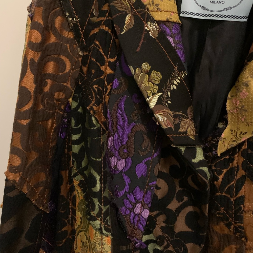 Prada Women's Vibrant Patchwork Blazer - image 3